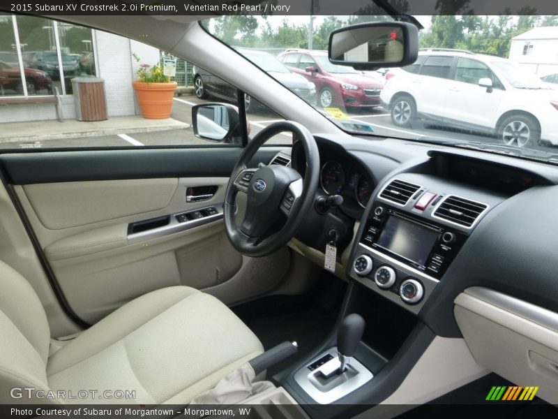 Venetian Red Pearl / Ivory 2015 Subaru XV Crosstrek 2.0i Premium