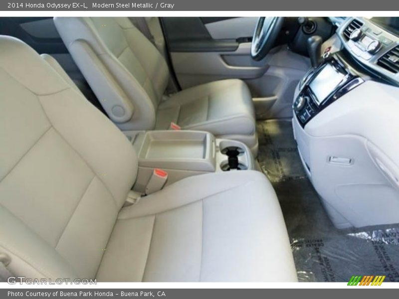 Modern Steel Metallic / Gray 2014 Honda Odyssey EX-L
