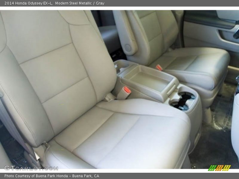 Modern Steel Metallic / Gray 2014 Honda Odyssey EX-L