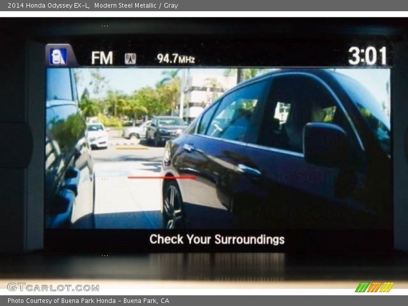 Modern Steel Metallic / Gray 2014 Honda Odyssey EX-L