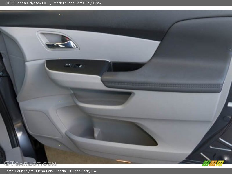Modern Steel Metallic / Gray 2014 Honda Odyssey EX-L