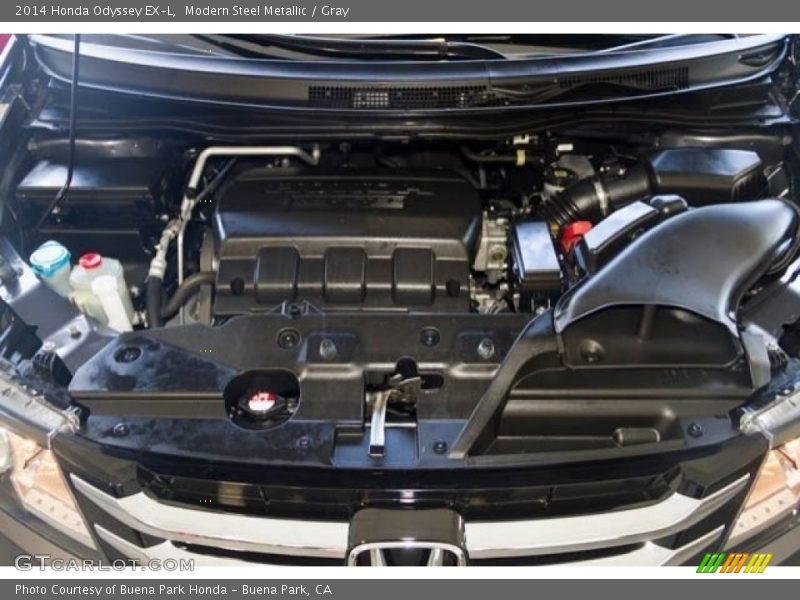Modern Steel Metallic / Gray 2014 Honda Odyssey EX-L