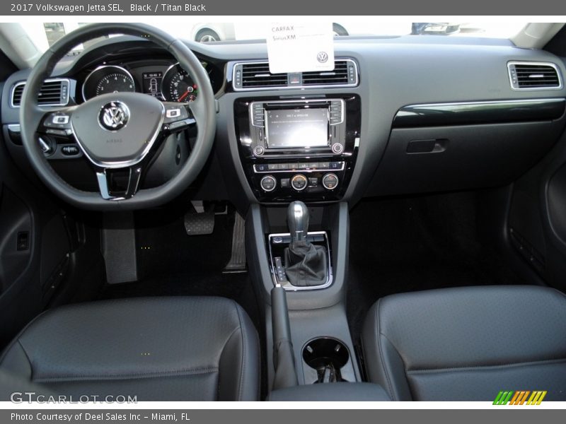 Black / Titan Black 2017 Volkswagen Jetta SEL