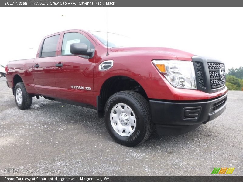 Front 3/4 View of 2017 TITAN XD S Crew Cab 4x4
