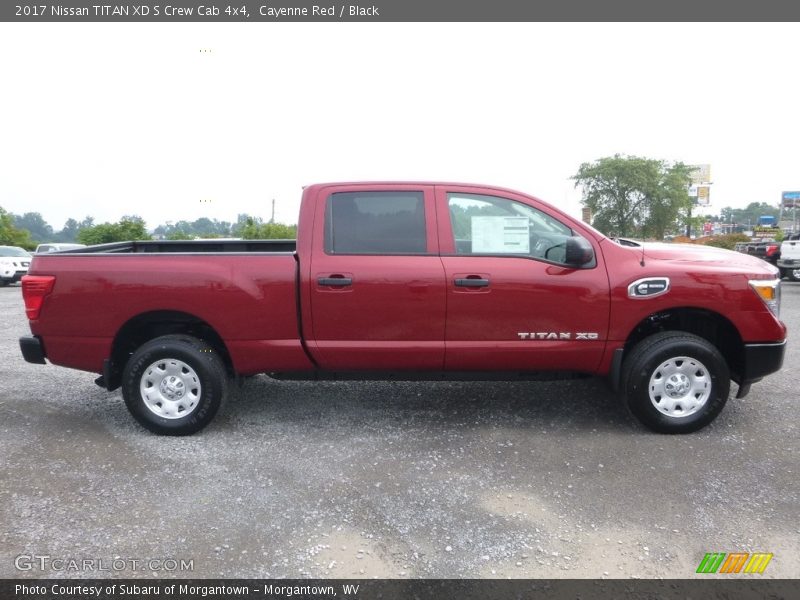  2017 TITAN XD S Crew Cab 4x4 Cayenne Red