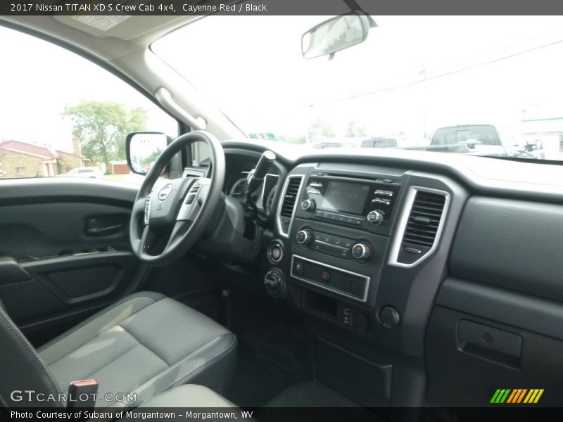 Cayenne Red / Black 2017 Nissan TITAN XD S Crew Cab 4x4