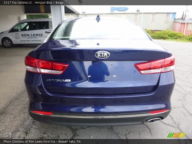 Horizon Blue / Beige 2017 Kia Optima LX