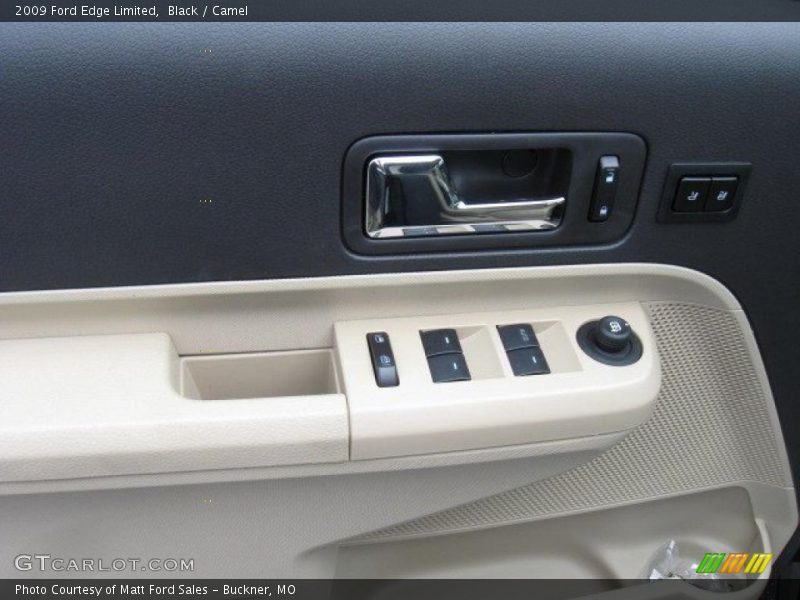 Black / Camel 2009 Ford Edge Limited