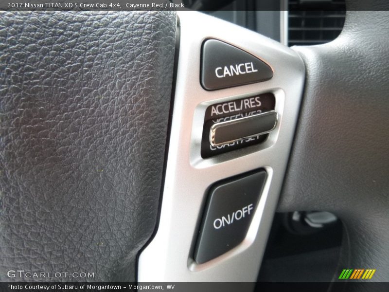 Controls of 2017 TITAN XD S Crew Cab 4x4