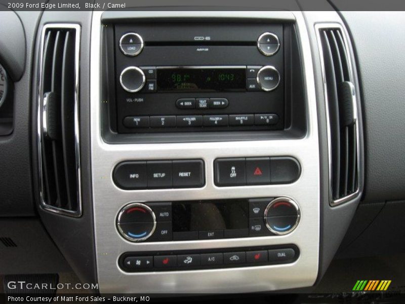 Black / Camel 2009 Ford Edge Limited