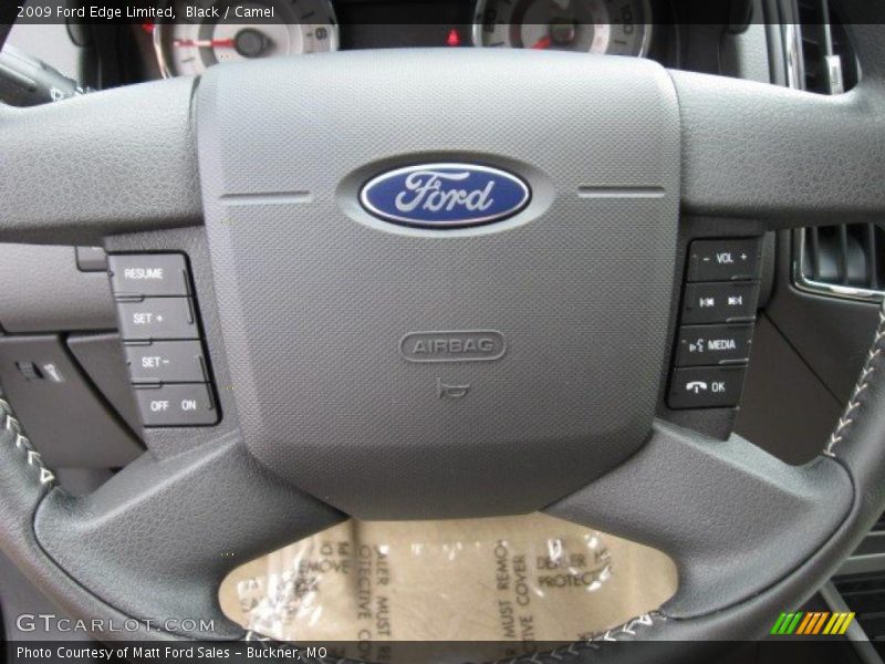 Black / Camel 2009 Ford Edge Limited