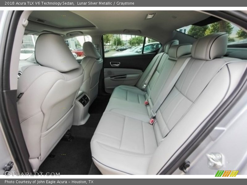 Rear Seat of 2018 TLX V6 Technology Sedan