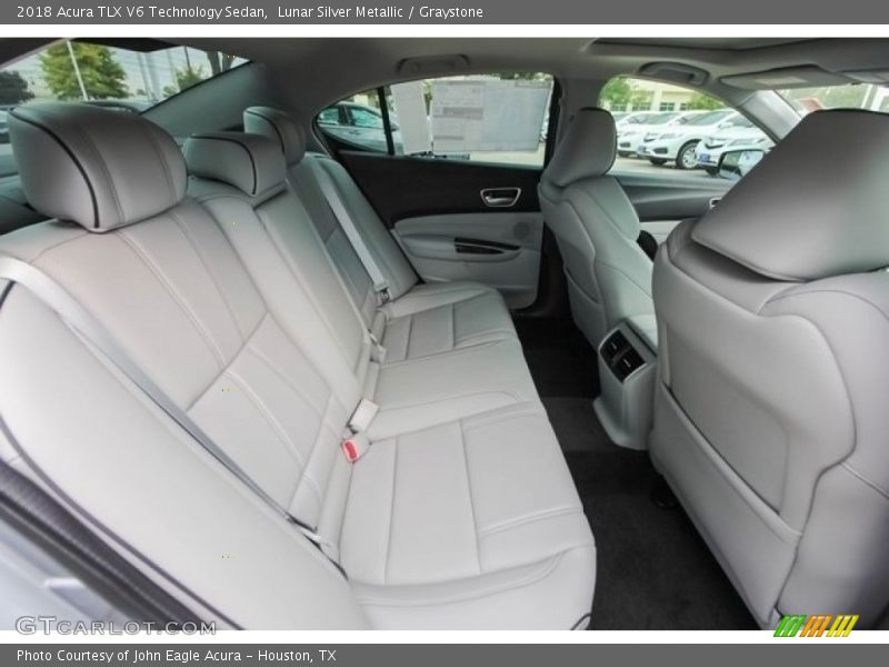 Rear Seat of 2018 TLX V6 Technology Sedan