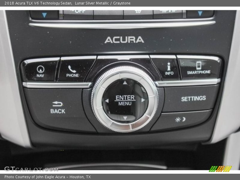 Controls of 2018 TLX V6 Technology Sedan