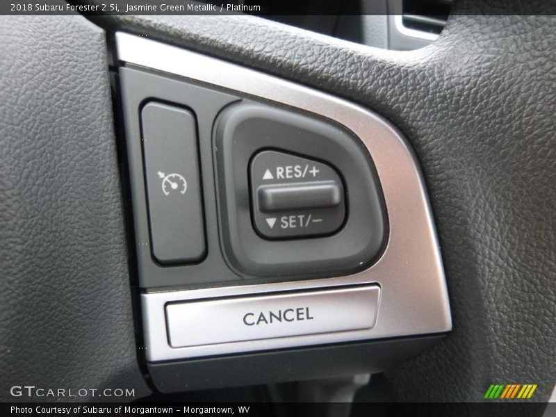 Controls of 2018 Forester 2.5i