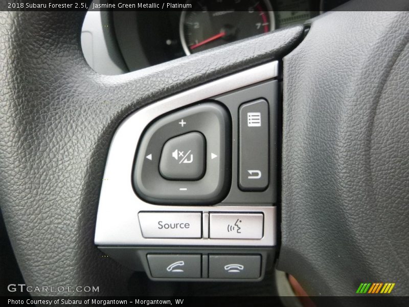 Controls of 2018 Forester 2.5i