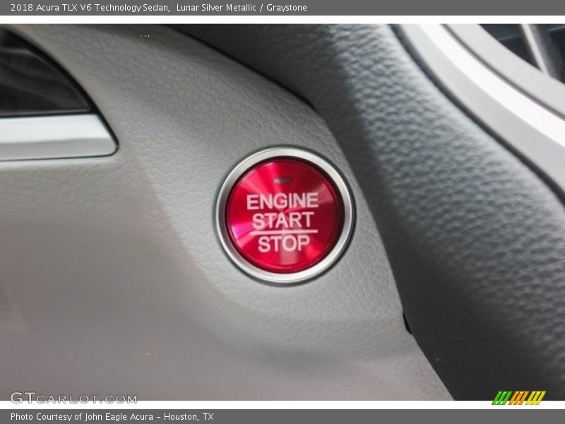 Lunar Silver Metallic / Graystone 2018 Acura TLX V6 Technology Sedan