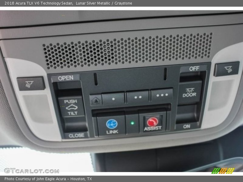 Lunar Silver Metallic / Graystone 2018 Acura TLX V6 Technology Sedan