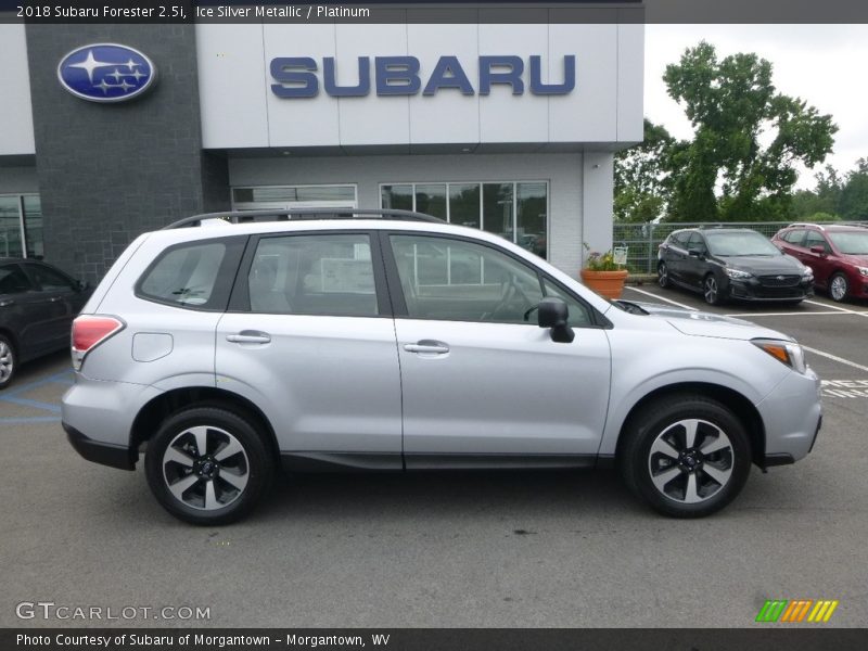 Ice Silver Metallic / Platinum 2018 Subaru Forester 2.5i