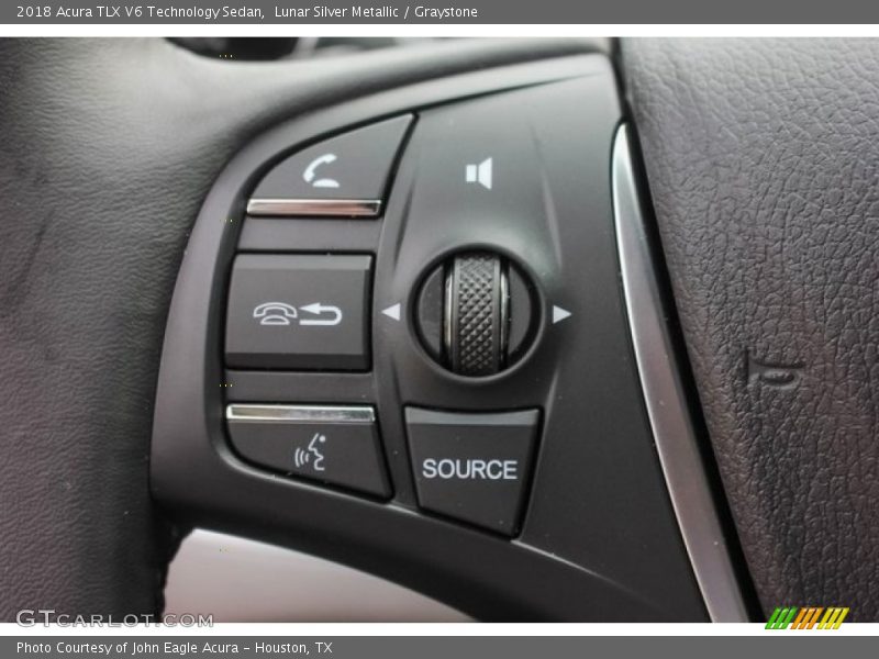 Controls of 2018 TLX V6 Technology Sedan