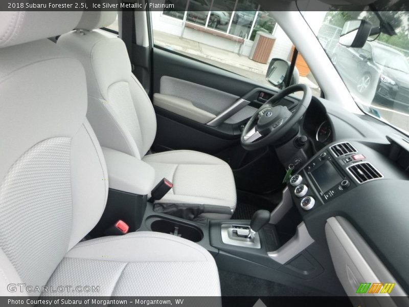 Ice Silver Metallic / Platinum 2018 Subaru Forester 2.5i