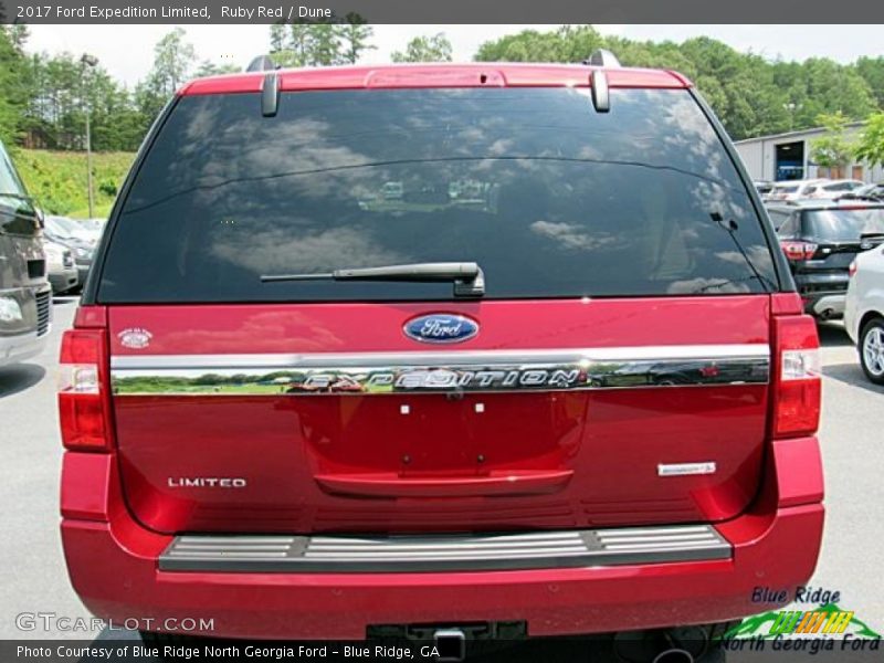 Ruby Red / Dune 2017 Ford Expedition Limited