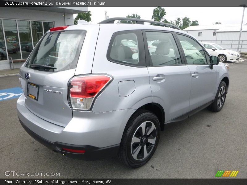 Ice Silver Metallic / Platinum 2018 Subaru Forester 2.5i