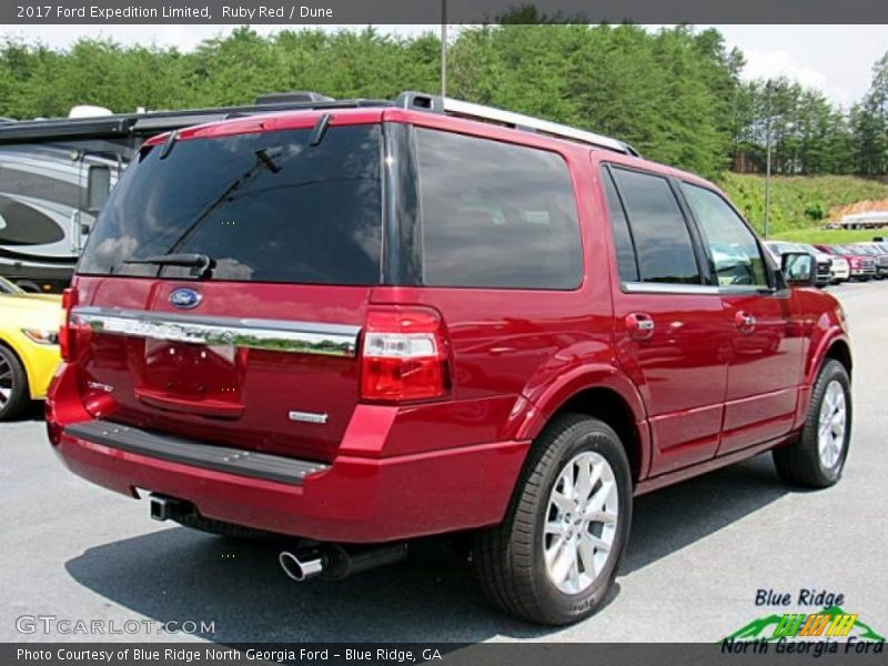 Ruby Red / Dune 2017 Ford Expedition Limited