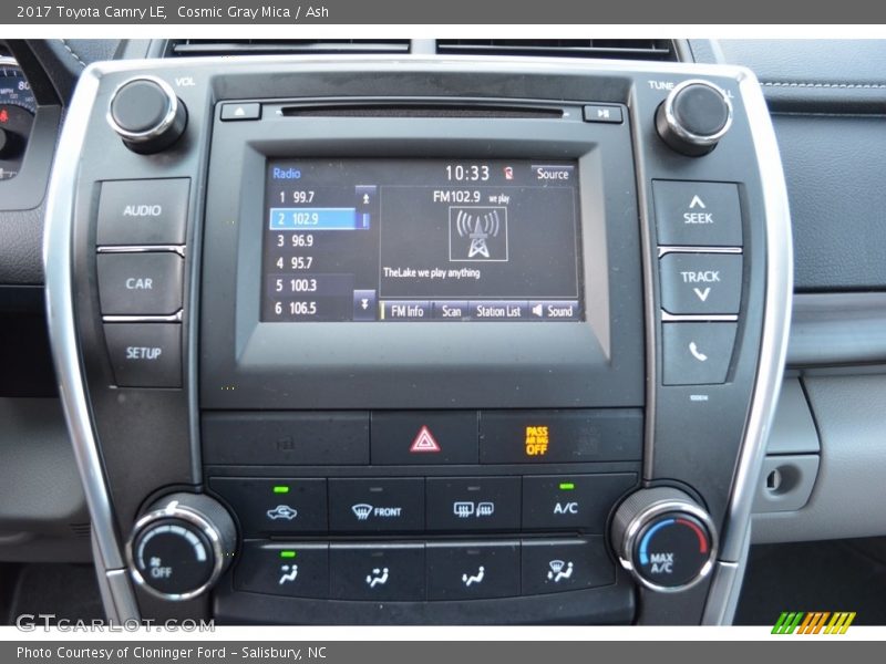 Cosmic Gray Mica / Ash 2017 Toyota Camry LE