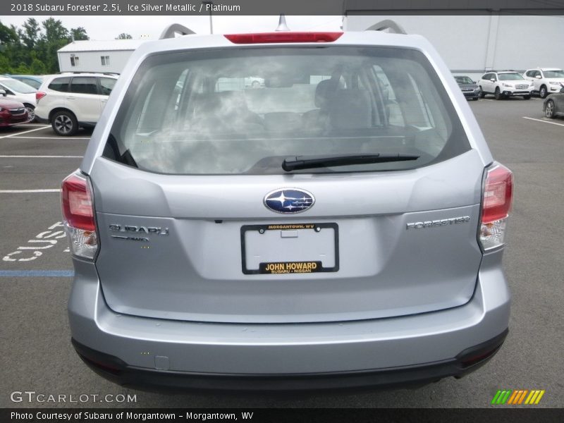 Ice Silver Metallic / Platinum 2018 Subaru Forester 2.5i