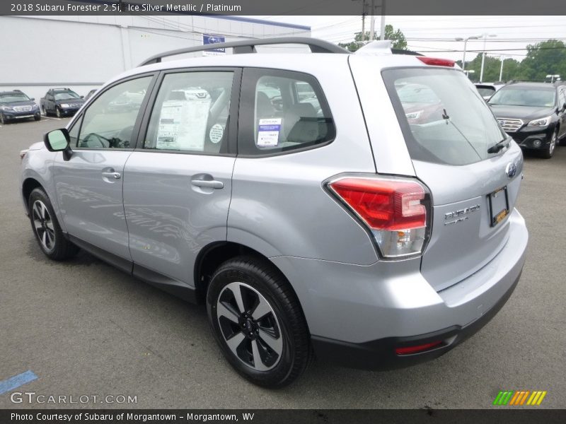 Ice Silver Metallic / Platinum 2018 Subaru Forester 2.5i