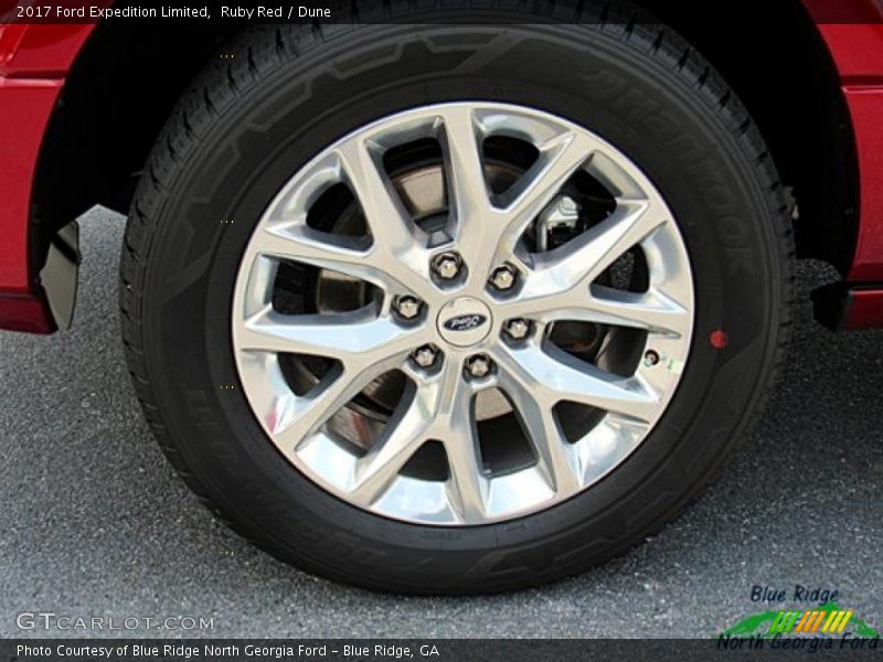 Ruby Red / Dune 2017 Ford Expedition Limited