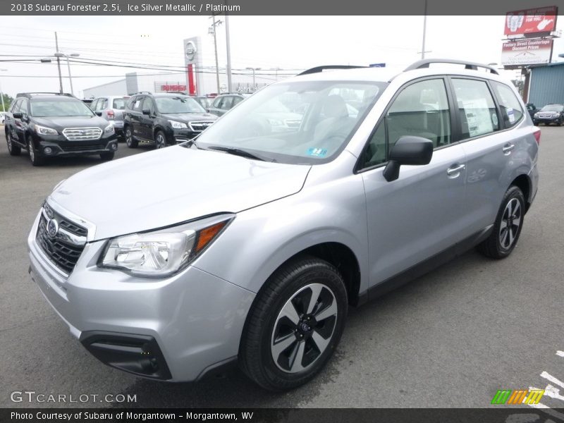 Ice Silver Metallic / Platinum 2018 Subaru Forester 2.5i