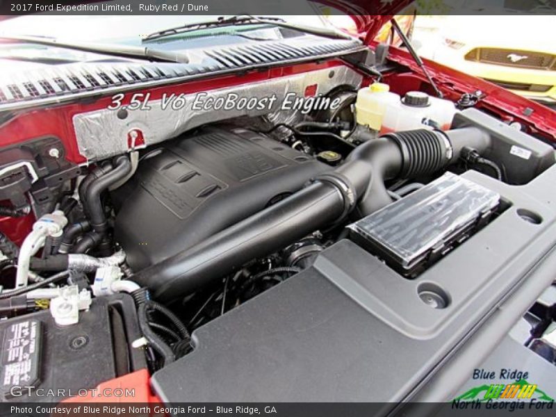 Ruby Red / Dune 2017 Ford Expedition Limited