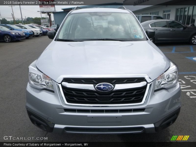 Ice Silver Metallic / Platinum 2018 Subaru Forester 2.5i