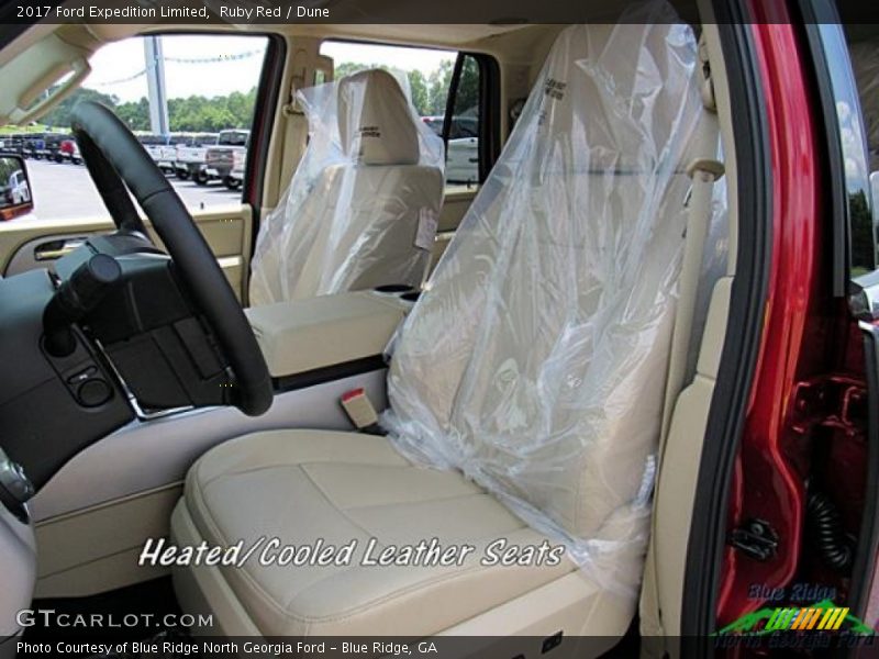Ruby Red / Dune 2017 Ford Expedition Limited