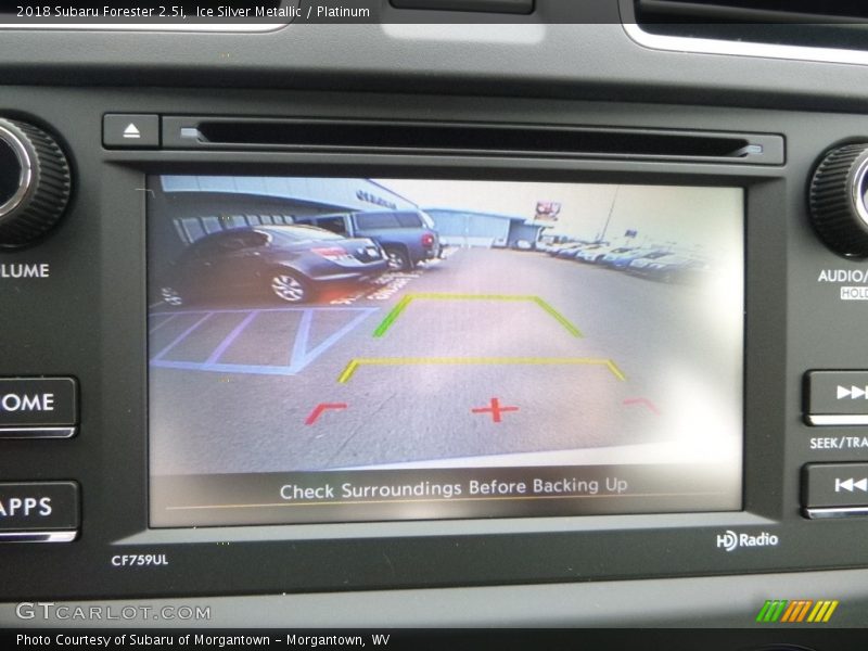 Ice Silver Metallic / Platinum 2018 Subaru Forester 2.5i