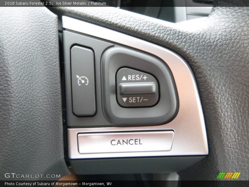 Ice Silver Metallic / Platinum 2018 Subaru Forester 2.5i