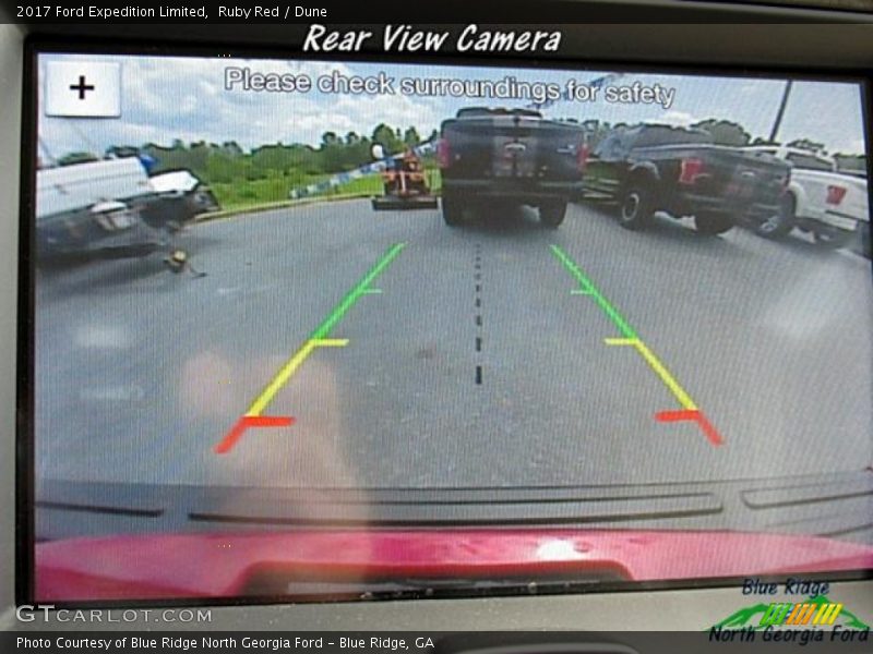 Ruby Red / Dune 2017 Ford Expedition Limited