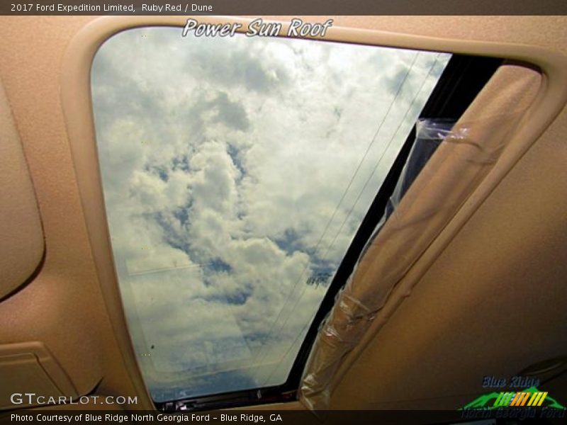 Ruby Red / Dune 2017 Ford Expedition Limited