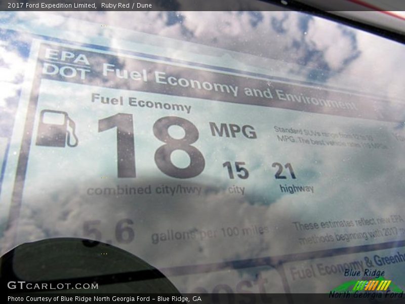 Ruby Red / Dune 2017 Ford Expedition Limited