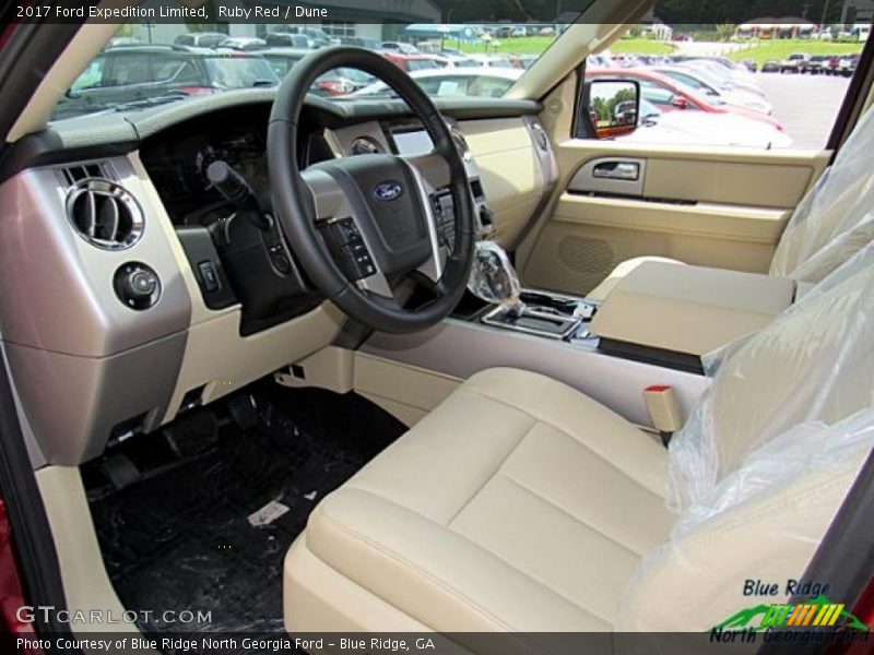 Ruby Red / Dune 2017 Ford Expedition Limited