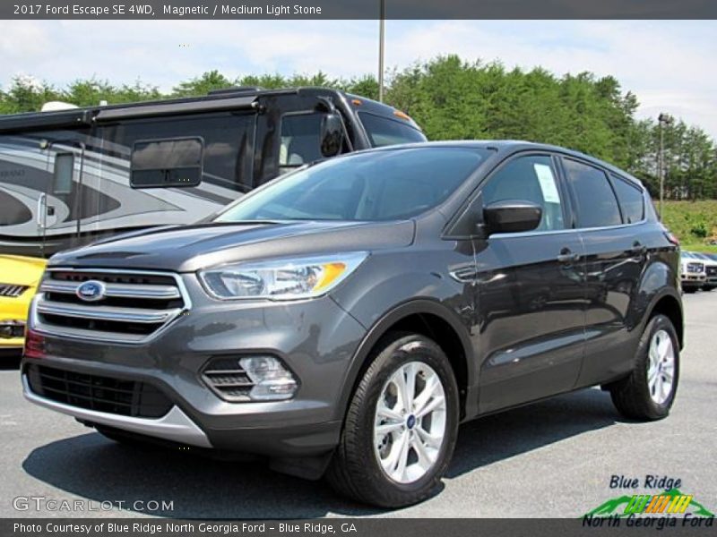 Magnetic / Medium Light Stone 2017 Ford Escape SE 4WD