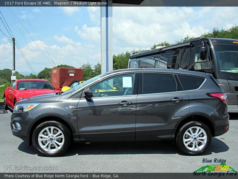 Magnetic / Medium Light Stone 2017 Ford Escape SE 4WD
