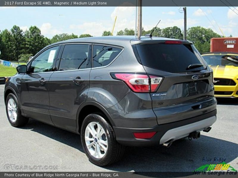 Magnetic / Medium Light Stone 2017 Ford Escape SE 4WD