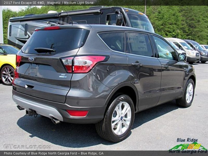Magnetic / Medium Light Stone 2017 Ford Escape SE 4WD
