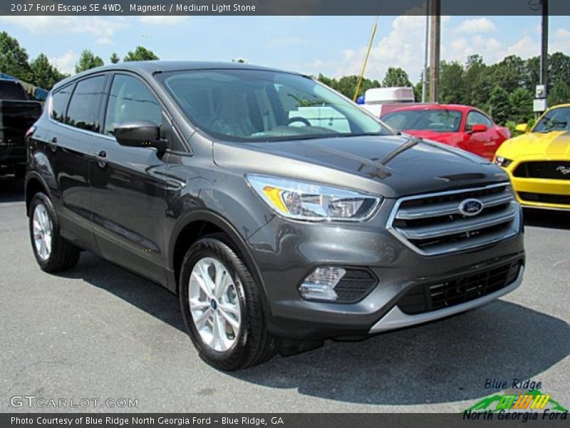Magnetic / Medium Light Stone 2017 Ford Escape SE 4WD