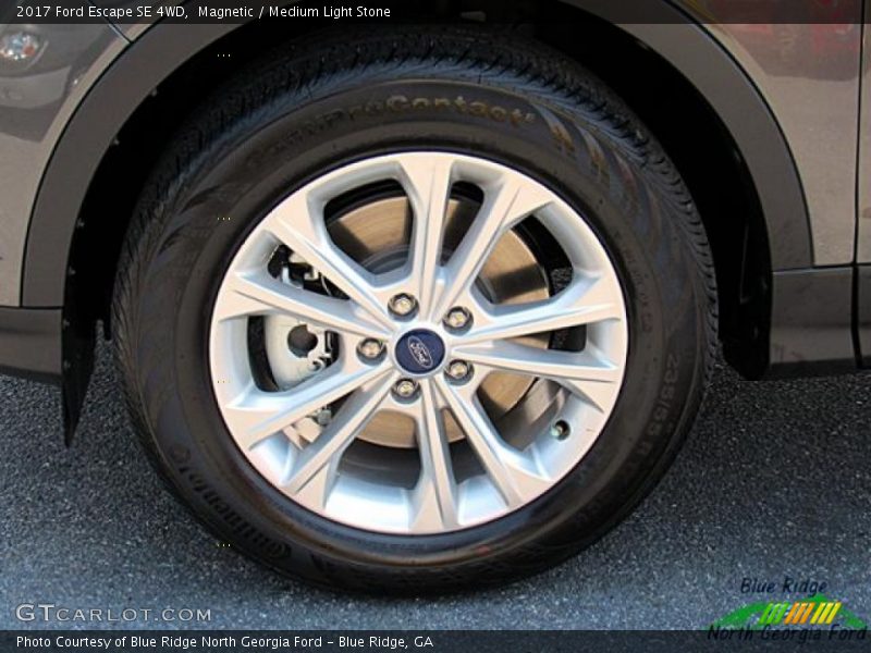 Magnetic / Medium Light Stone 2017 Ford Escape SE 4WD