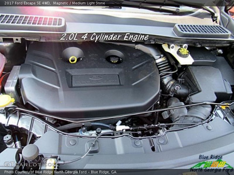 Magnetic / Medium Light Stone 2017 Ford Escape SE 4WD