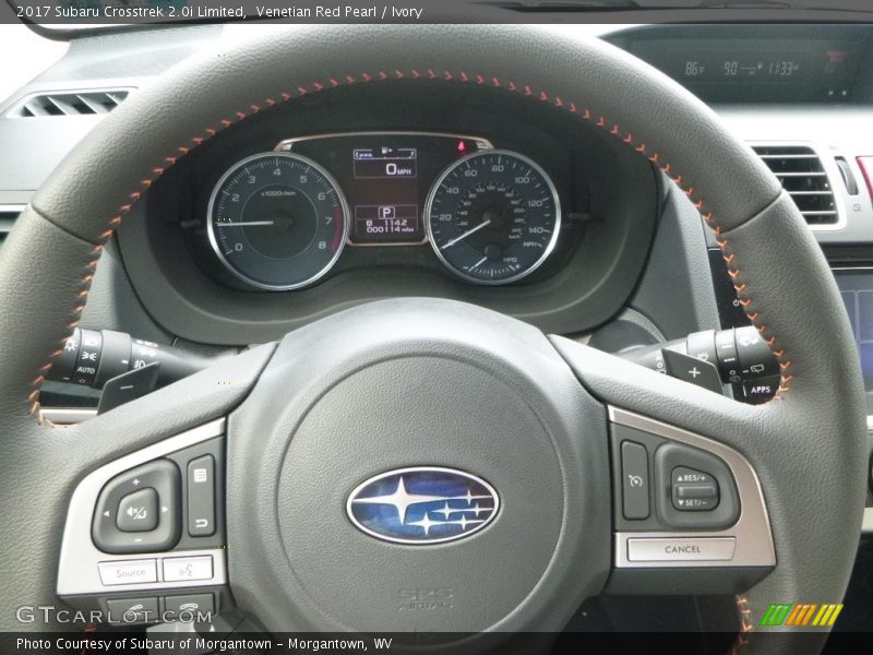 Venetian Red Pearl / Ivory 2017 Subaru Crosstrek 2.0i Limited